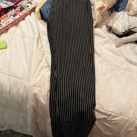 J Brand Black Pinstripe Pants - Picture 3 of 3